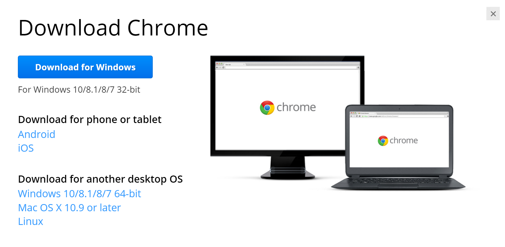 google chrome for mac 2016